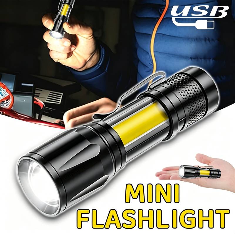 Mini LED Flashlight COB Floodl – Outdoor Camping Light Portable Bewertung und Preis