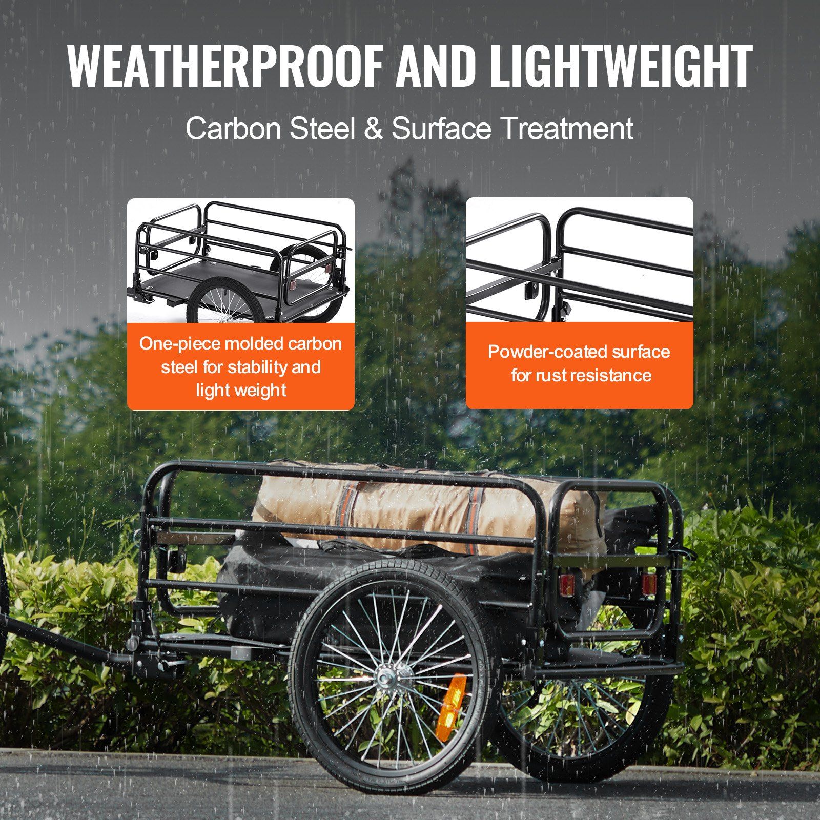 Bike Cargo Trailer Foldable Wa – Outdoor Camping Shop Bewertung und Preis