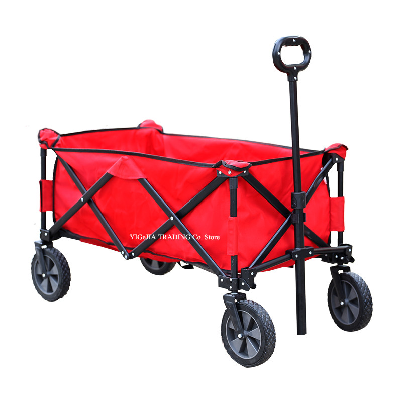 Folding Wagon with 17cm Solid  – Outdoor Camping Shop Bewertung und Preis