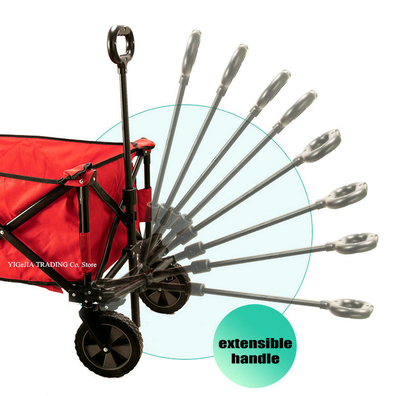 Folding Wagon with 17cm Solid  – Outdoor Camping Shop Bewertung und Preis