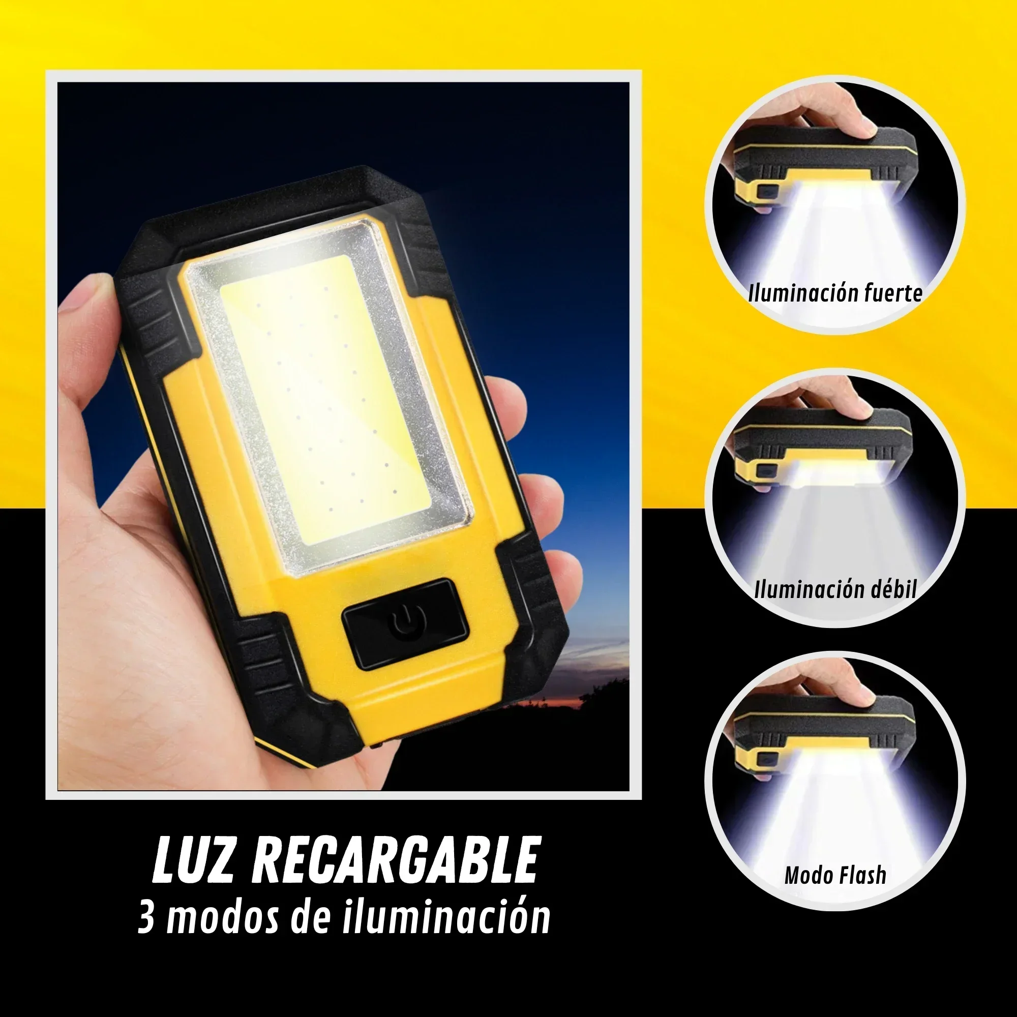 Portable 4000MaH Rechargeable  – Outdoor Camping Light Portable Bewertung und Preis