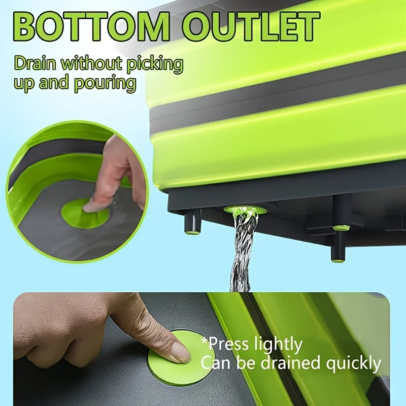 Portable Foldable Water Basin  – Outdoor Camping Sink Bewertung und Preis