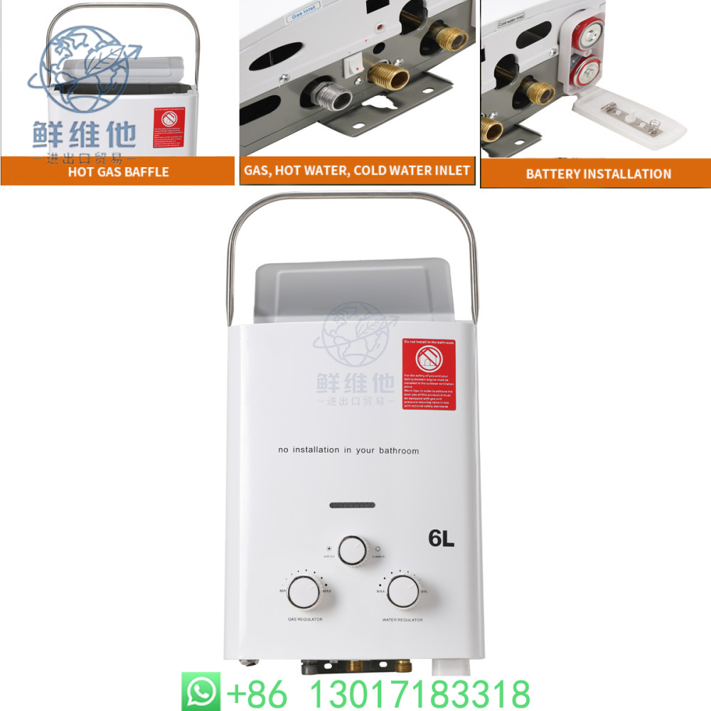 6L 12KW Stainless Steel Instan – Outdoor Camping Hot Water Shower Bewertung und Preis