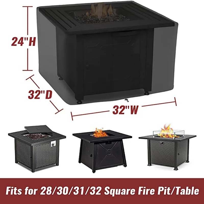 Waterproof Square Fire Pit Cov – Outdoor Camping Awning Bewertung und Preis