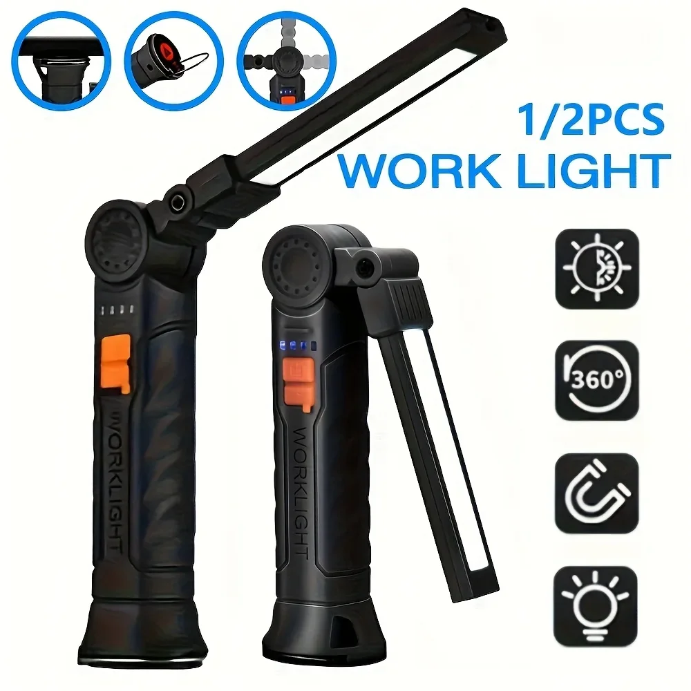Portable COB LED Flashlight Re – Outdoor Camping Adventure Lamp Bewertung und Preis