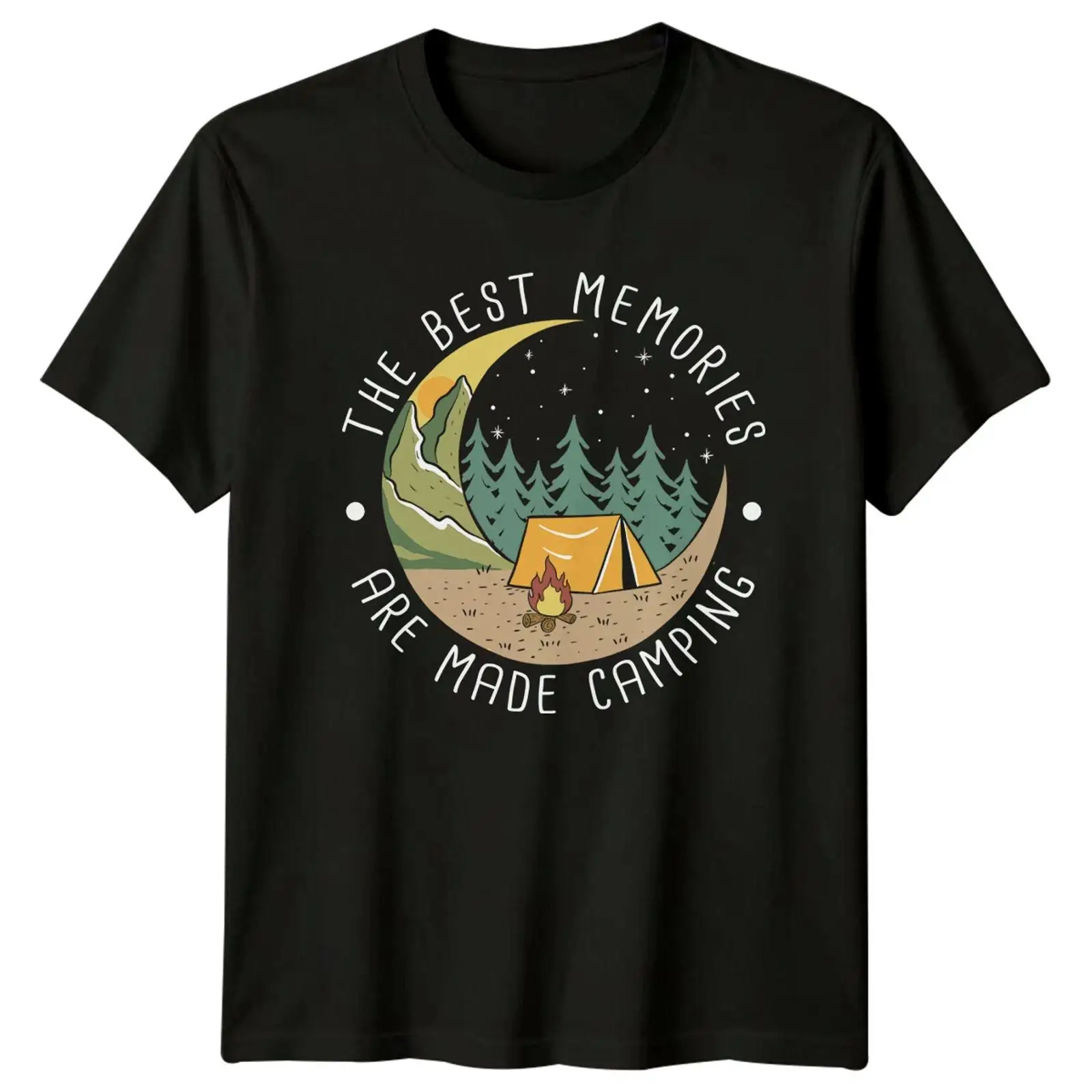 Best Memories Camping T Shirt  – Camping Zelt Outdoor Bewertung und Preis