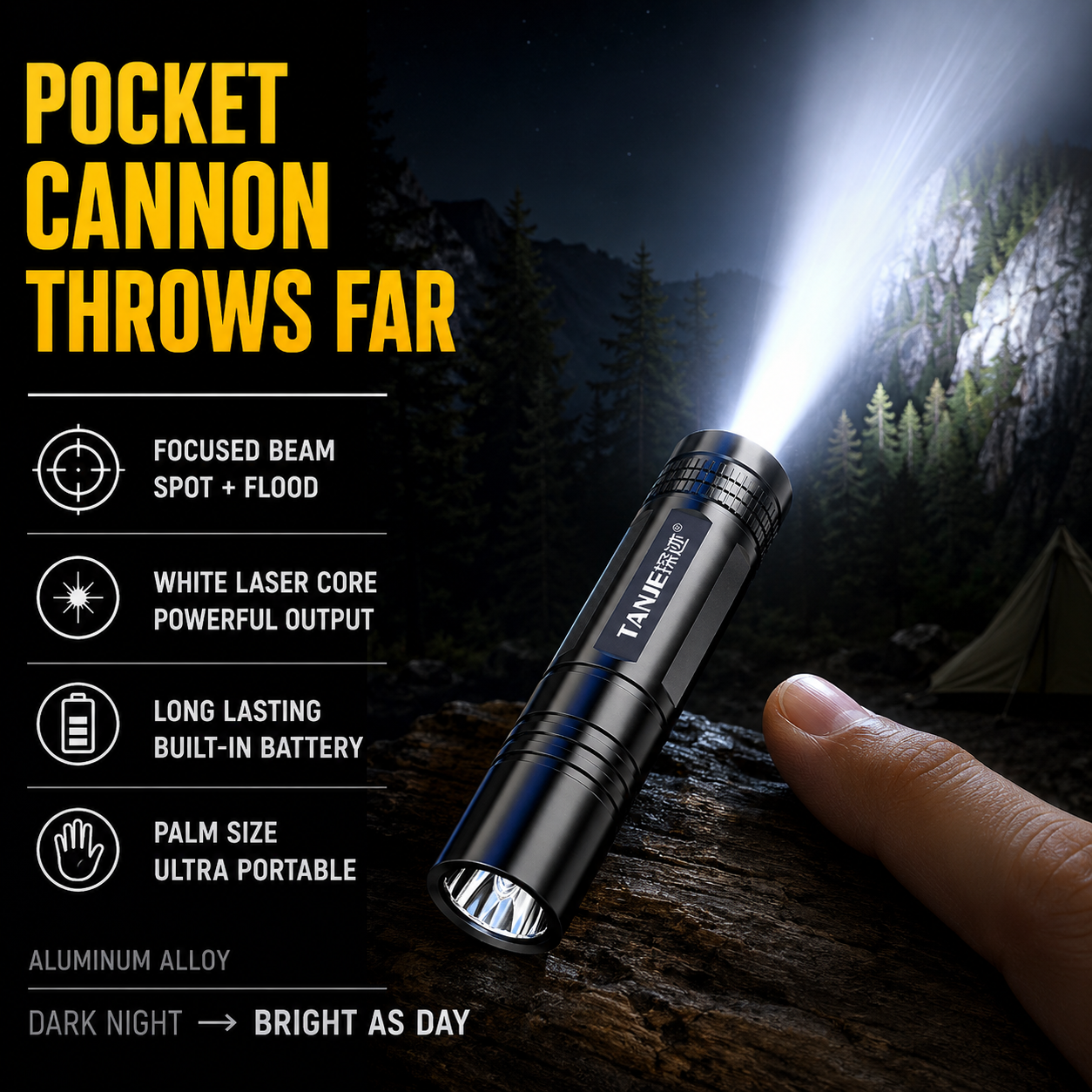 Outdoor Flashlight Small Mini  – Outdoor Camping Adventure Lamp Bewertung und Preis