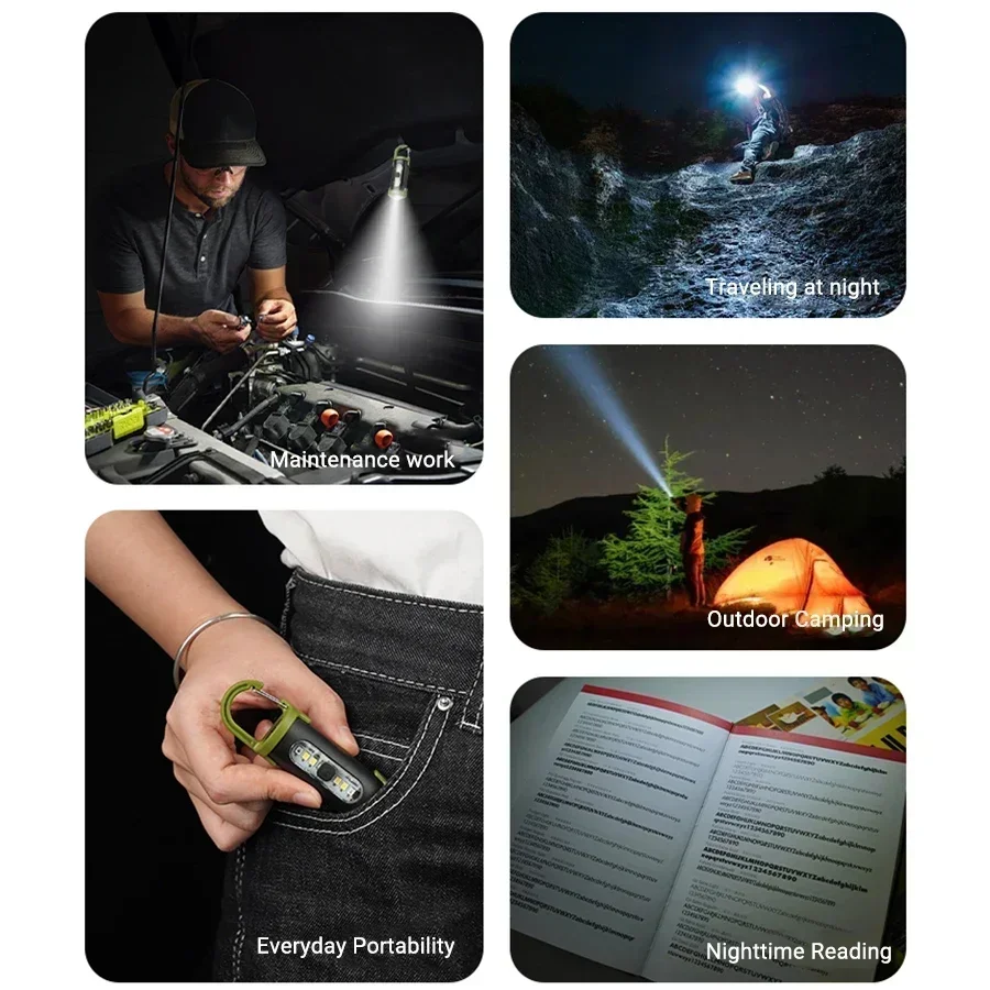 Powerful EDC LED Flashlight Ke – Outdoor Camping Adventure Lamp Bewertung und Preis