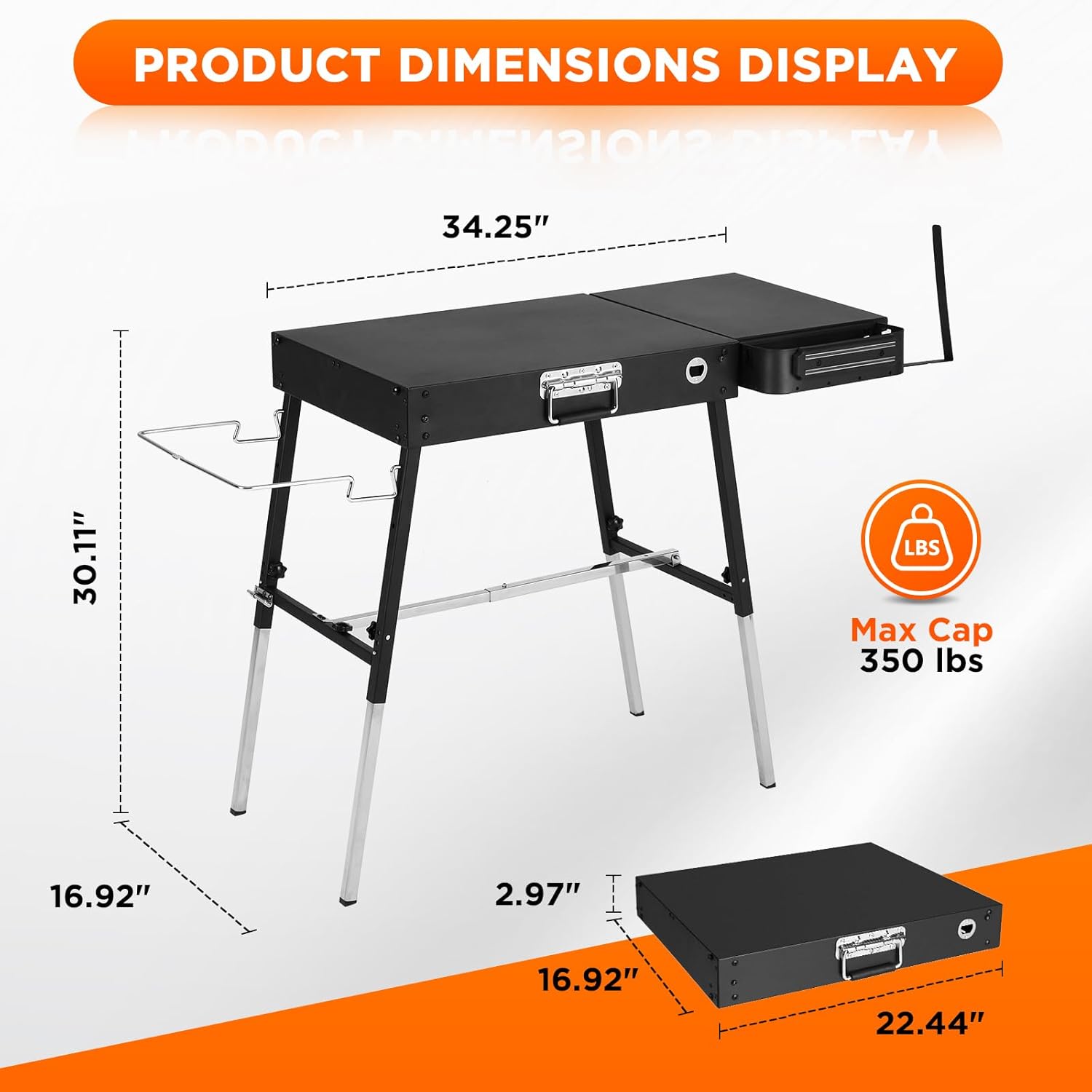 Outdoor Folding Grill Table, A – Outdoor Camping Griddle Bewertung und Preis