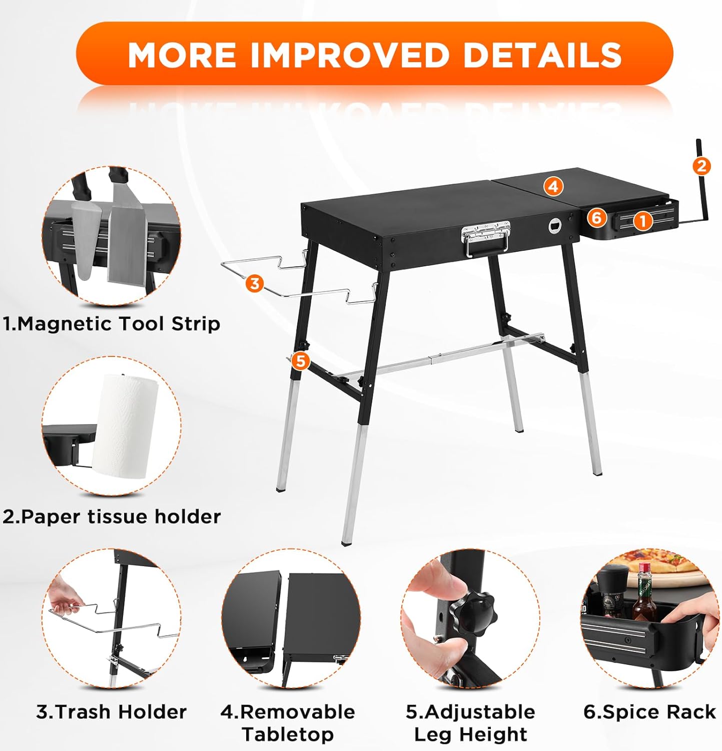 Outdoor Folding Grill Table, A – Outdoor Camping Griddle Bewertung und Preis