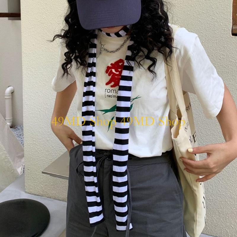49MD Stripe Pattern Scarf for  – Outdoor Camping Shop Bewertung und Preis