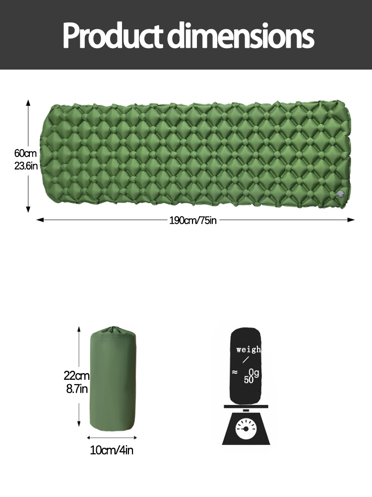 Camping Inflatable Mattress in – Outdoor Camping Mat Bewertung und Preis
